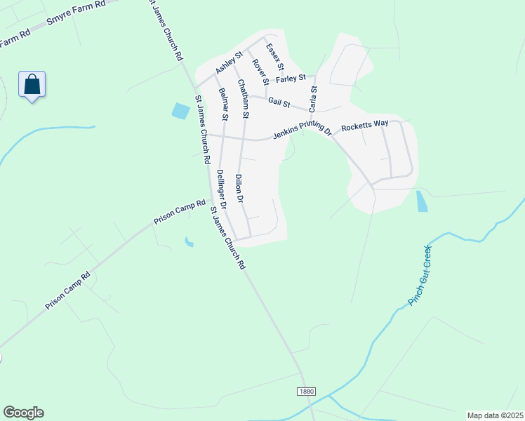 map of restaurants, bars, coffee shops, grocery stores, and more near 1860 Zack Lane in Newton