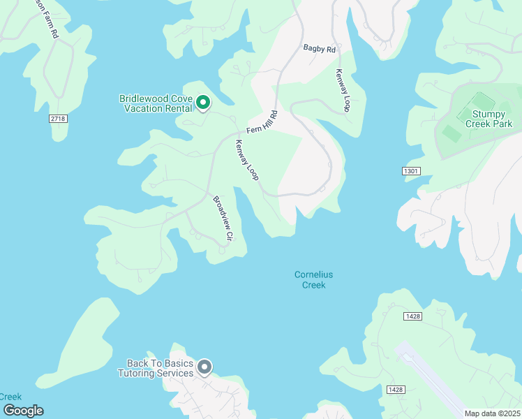 map of restaurants, bars, coffee shops, grocery stores, and more near 128 Adrian Lane in Mooresville