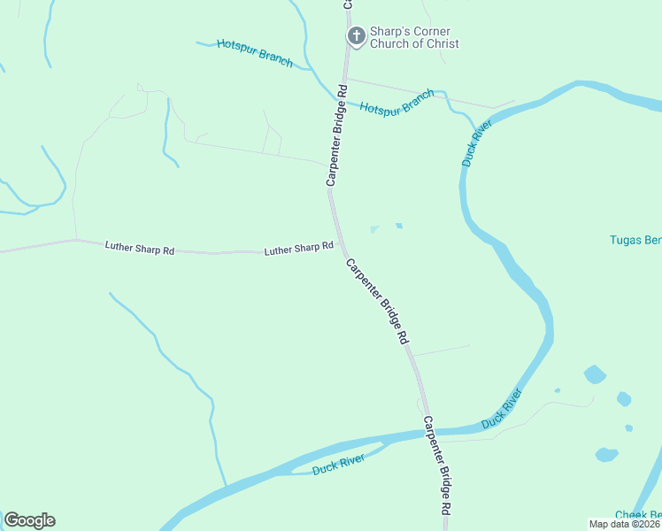 map of restaurants, bars, coffee shops, grocery stores, and more near 2084 Luther Sharp Road in Columbia