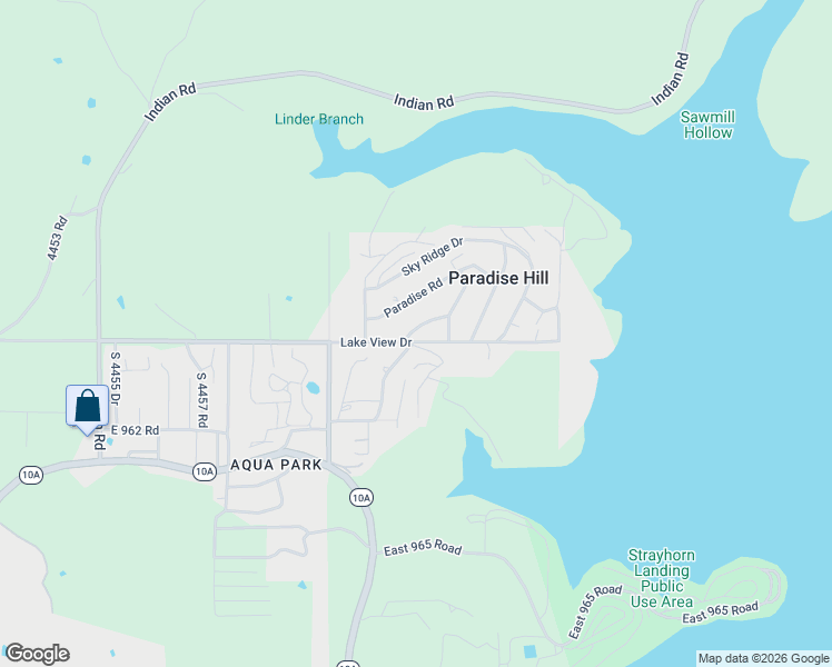 map of restaurants, bars, coffee shops, grocery stores, and more near 228 Blue Gill Lane in Gore