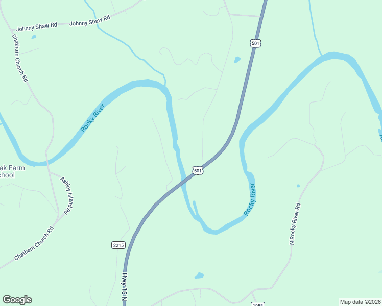map of restaurants, bars, coffee shops, grocery stores, and more near 1680 Center Grove Church Road in Moncure