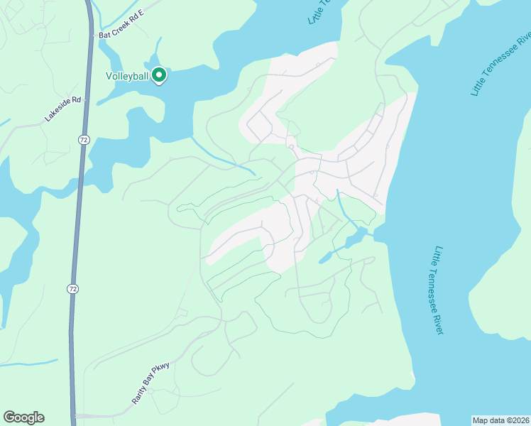 map of restaurants, bars, coffee shops, grocery stores, and more near 211 Wren Court in Vonore