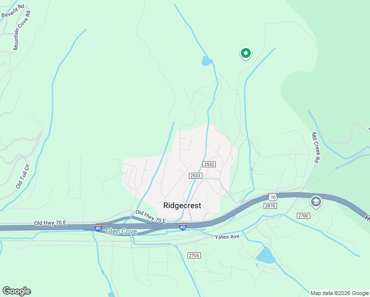 map of restaurants, bars, coffee shops, grocery stores, and more near 27 Locust Street in Black Mountain