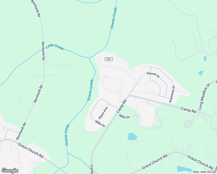 map of restaurants, bars, coffee shops, grocery stores, and more near 260 Alan Circle in Salisbury
