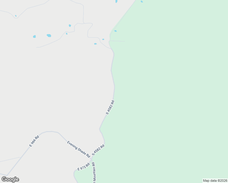 map of restaurants, bars, coffee shops, grocery stores, and more near 96024 D4582 Road in Cookson