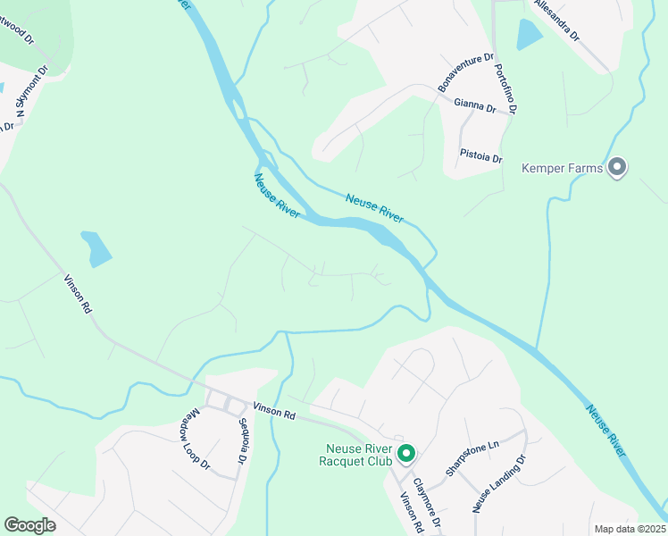 map of restaurants, bars, coffee shops, grocery stores, and more near 2201 High Chaparral Drive in Clayton