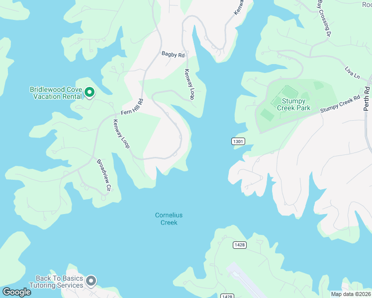 map of restaurants, bars, coffee shops, grocery stores, and more near 595 Kenway Loop in Mooresville