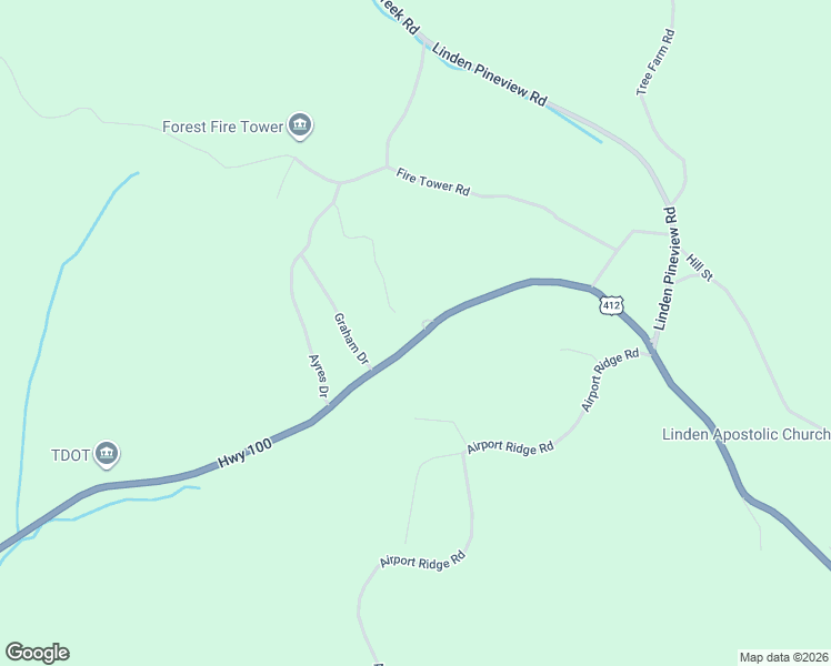 map of restaurants, bars, coffee shops, grocery stores, and more near 2403 U.S. 412 in Linden