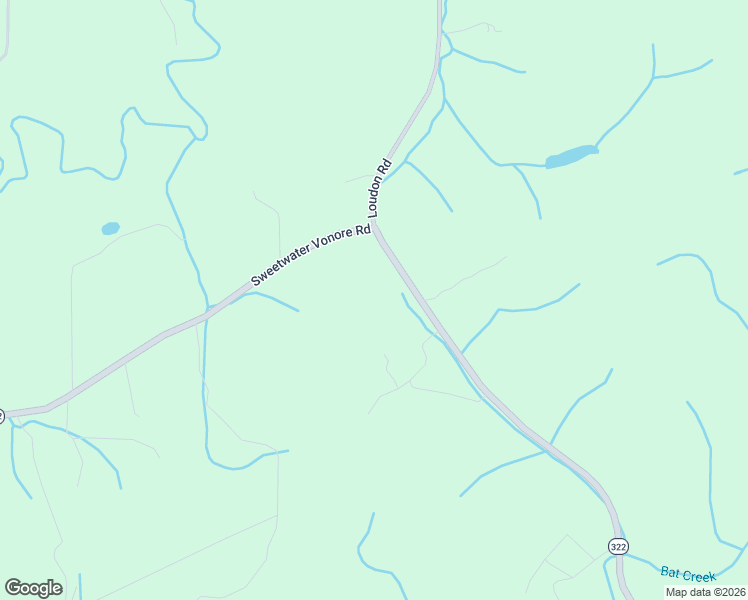 map of restaurants, bars, coffee shops, grocery stores, and more near 4111 Sweetwater Vonore Road in Sweetwater