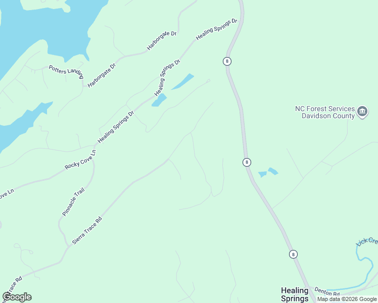 map of restaurants, bars, coffee shops, grocery stores, and more near 170 Boulder Ridge Drive in Denton