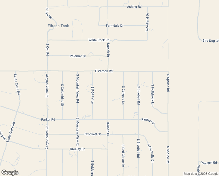 map of restaurants, bars, coffee shops, grocery stores, and more near 2143 South Kaibab Road in Williams