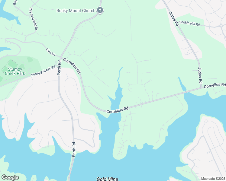 map of restaurants, bars, coffee shops, grocery stores, and more near 220 Creek View Road in Mooresville
