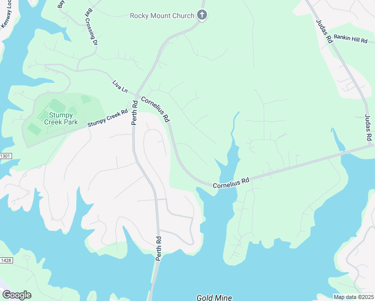 map of restaurants, bars, coffee shops, grocery stores, and more near 122 Mills Valley Drive in Mooresville