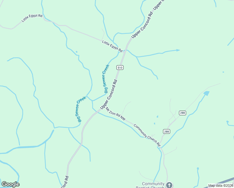 map of restaurants, bars, coffee shops, grocery stores, and more near 225 Mount Zion Road Northwest in Ten Mile