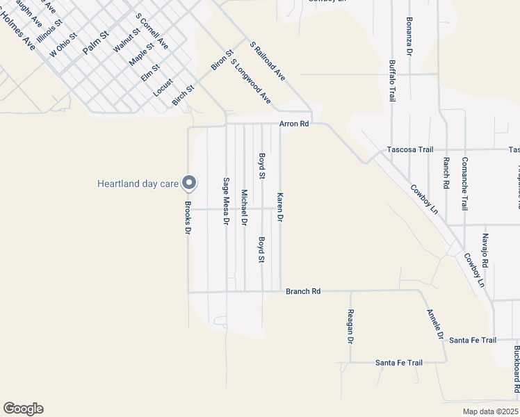 map of restaurants, bars, coffee shops, grocery stores, and more near 200 Boyd Drive in Fritch