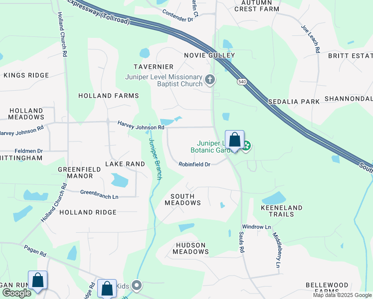 map of restaurants, bars, coffee shops, grocery stores, and more near 9204 Woodthrush Court in Raleigh