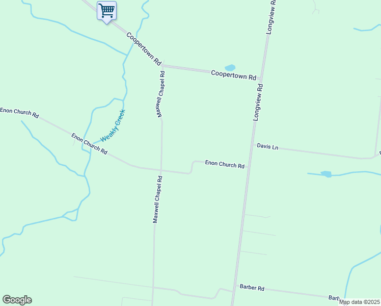 map of restaurants, bars, coffee shops, grocery stores, and more near 725 Enon Church Road in Unionville