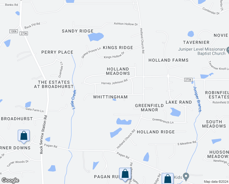 map of restaurants, bars, coffee shops, grocery stores, and more near 1116 Feldmen Drive in Raleigh