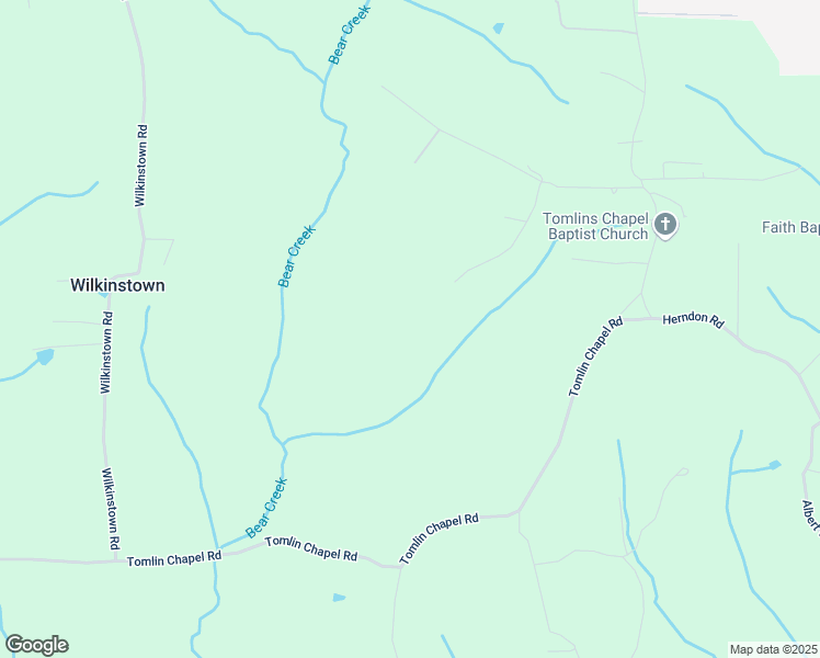 map of restaurants, bars, coffee shops, grocery stores, and more near 579 Albert Ivy Lane in Parsons