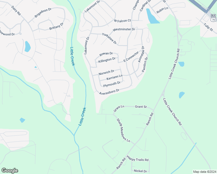 map of restaurants, bars, coffee shops, grocery stores, and more near 171 Plymouth Drive in Clayton