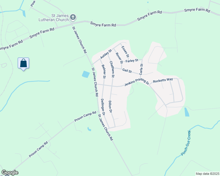 map of restaurants, bars, coffee shops, grocery stores, and more near 2249 Dillon Drive in Newton