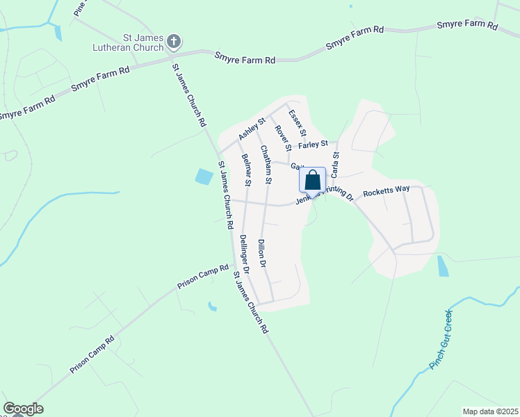 map of restaurants, bars, coffee shops, grocery stores, and more near 2249 Dillon Drive in Newton