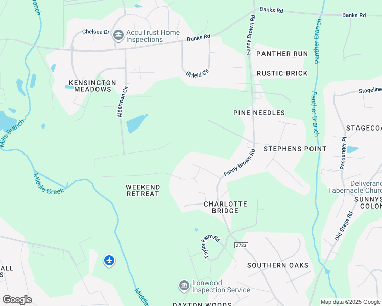 map of restaurants, bars, coffee shops, grocery stores, and more near 1240 Shannonbrook Lane in Raleigh