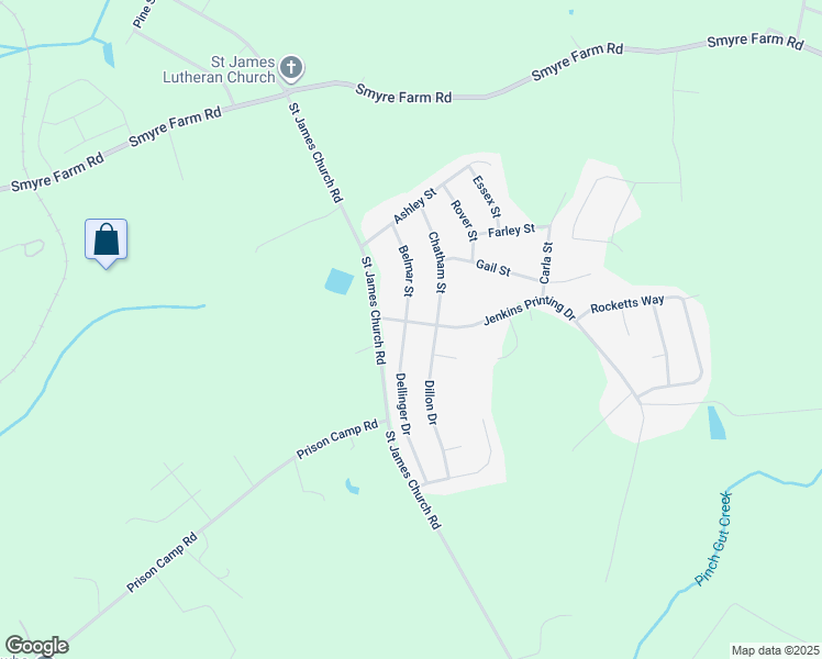 map of restaurants, bars, coffee shops, grocery stores, and more near 2246 Dellinger Drive in Newton