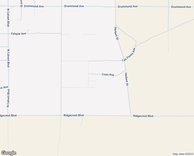 map of restaurants, bars, coffee shops, grocery stores, and more near 3455 Squirrel Court in Ridgecrest