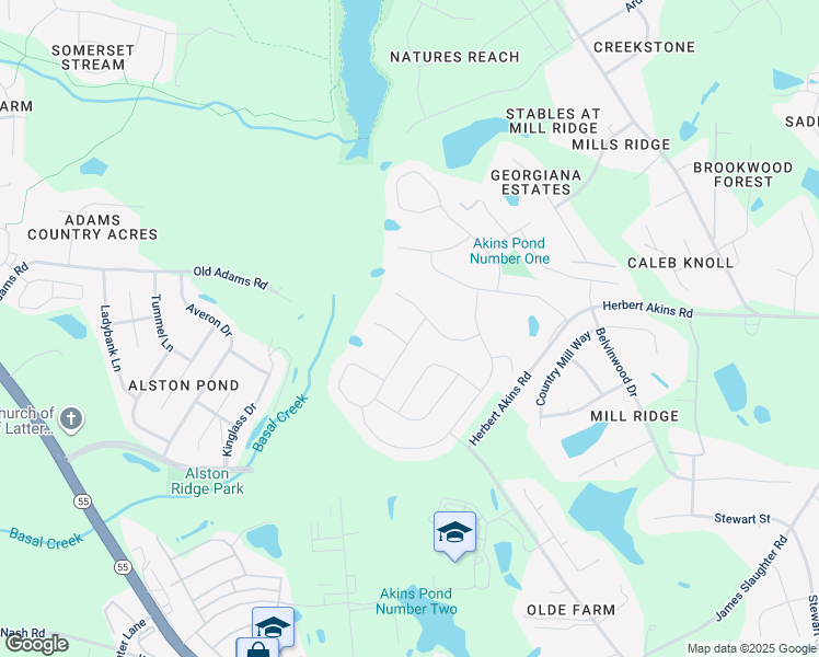 map of restaurants, bars, coffee shops, grocery stores, and more near in Fuquay-Varina