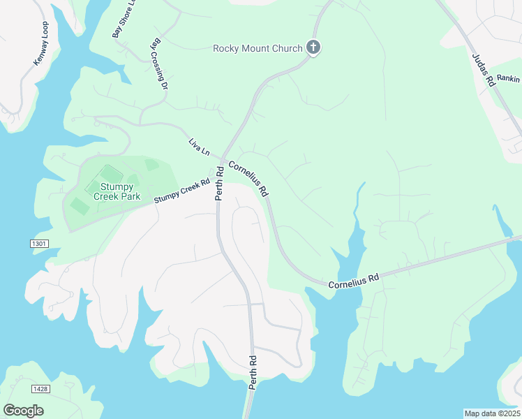 map of restaurants, bars, coffee shops, grocery stores, and more near 257 Harbor Landing Drive in Mooresville