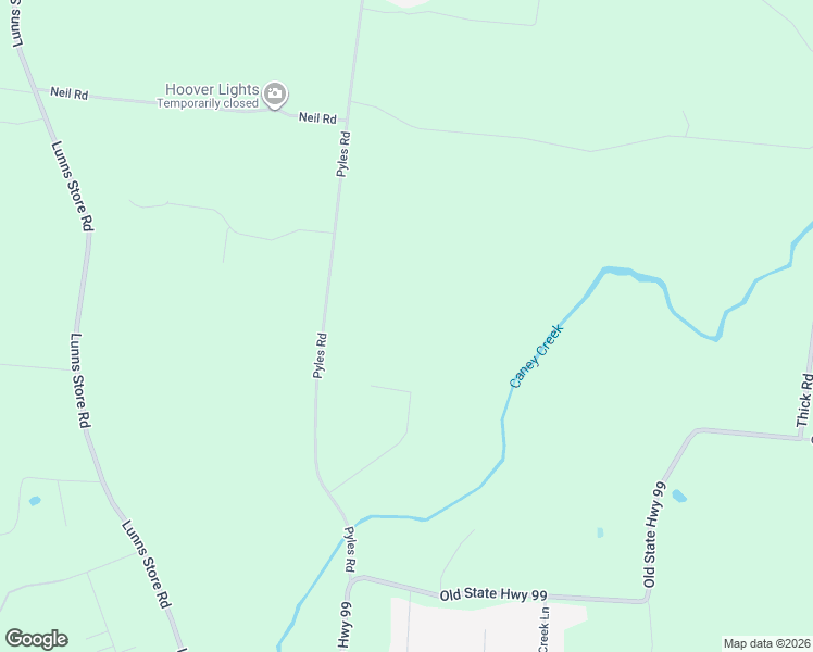 map of restaurants, bars, coffee shops, grocery stores, and more near 4221 Pyles Road in Chapel Hill