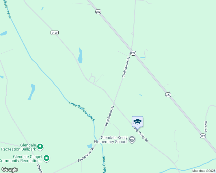 map of restaurants, bars, coffee shops, grocery stores, and more near 2390 Bay Valley Road in Kenly