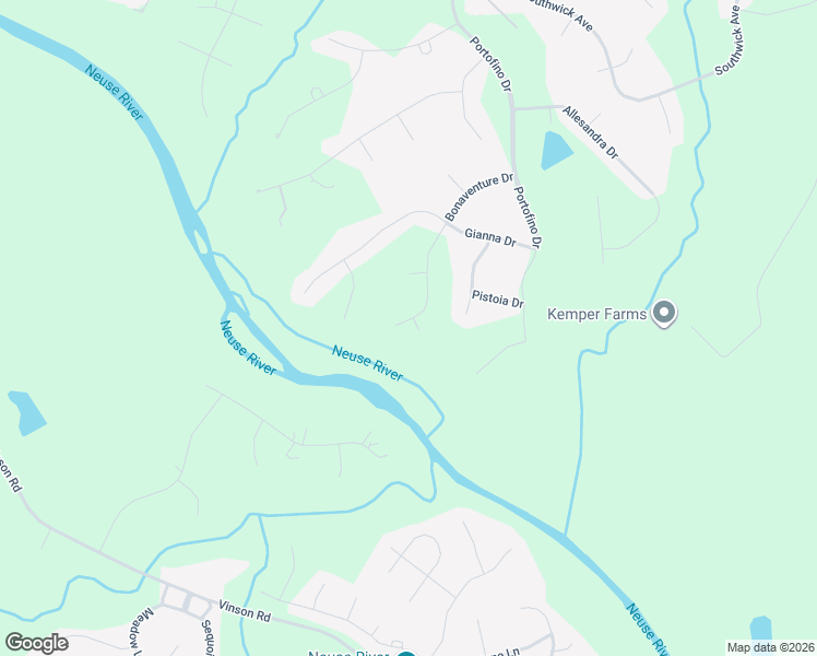 map of restaurants, bars, coffee shops, grocery stores, and more near 371 Bonaventure Drive in Clayton