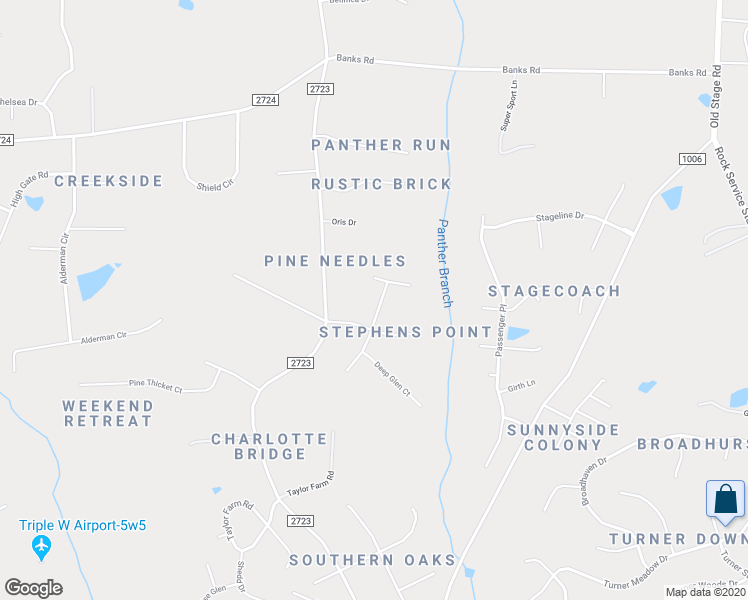 map of restaurants, bars, coffee shops, grocery stores, and more near 5108 Turning Branch Lane in Raleigh