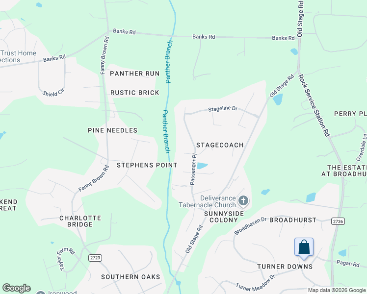 map of restaurants, bars, coffee shops, grocery stores, and more near 5246 Passenger Place in Raleigh
