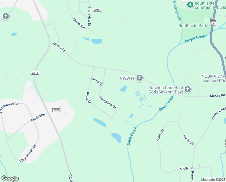 map of restaurants, bars, coffee shops, grocery stores, and more near 1581 Heron Court in Newton