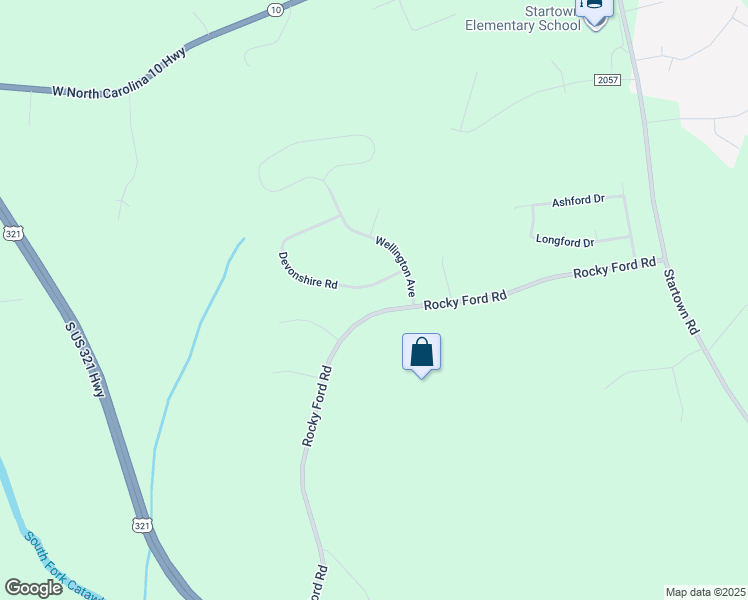 map of restaurants, bars, coffee shops, grocery stores, and more near 2733 Devonshire Road in Newton