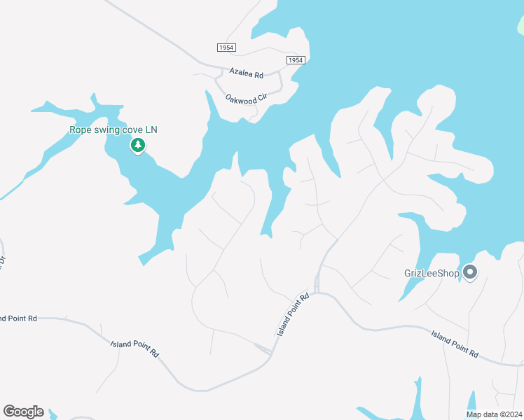 map of restaurants, bars, coffee shops, grocery stores, and more near 2164 Capes Cove Drive in Sherrills Ford