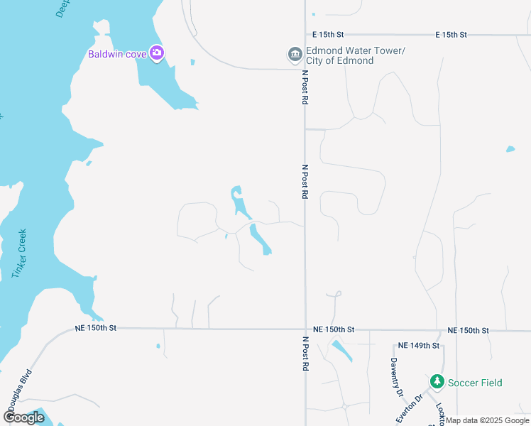 map of restaurants, bars, coffee shops, grocery stores, and more near 2525 Spring Lake Court in Jones