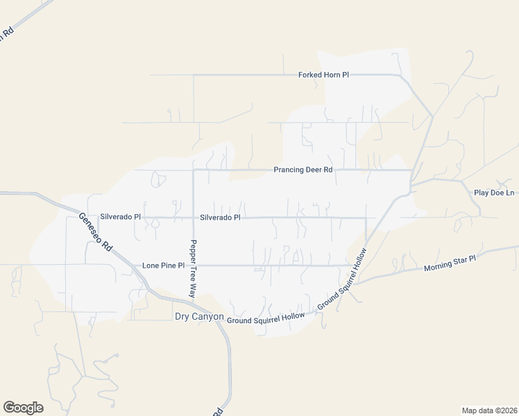 map of restaurants, bars, coffee shops, grocery stores, and more near 5725 Silverado Place in Paso Robles