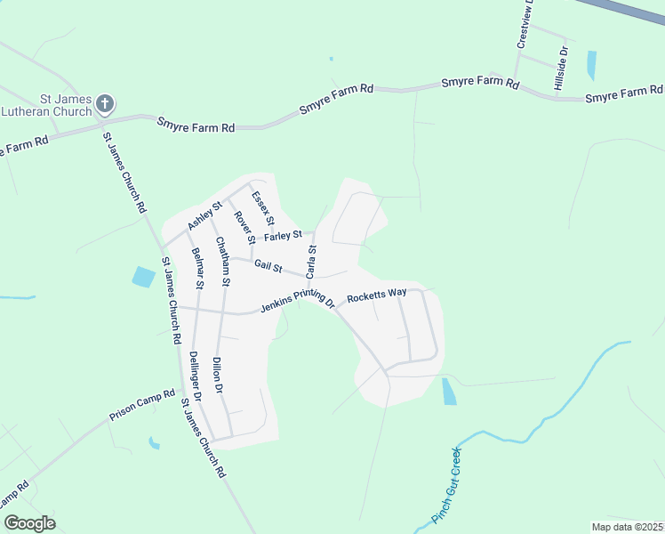 map of restaurants, bars, coffee shops, grocery stores, and more near 1968 Gail Street in Newton