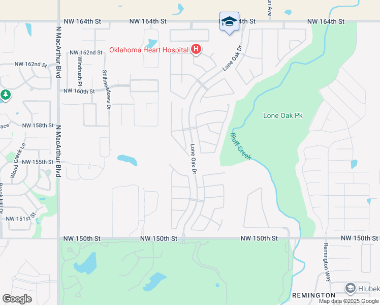 map of restaurants, bars, coffee shops, grocery stores, and more near 15700 Sky Run Drive in Edmond