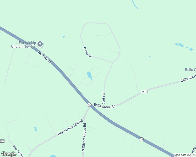 map of restaurants, bars, coffee shops, grocery stores, and more near 2206 Tailwater Road in Newton