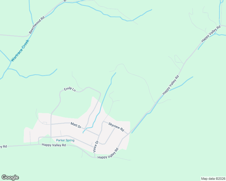 map of restaurants, bars, coffee shops, grocery stores, and more near 232 Vince Drive in Bell Buckle