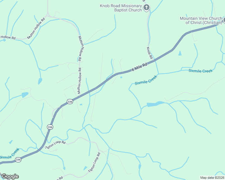 map of restaurants, bars, coffee shops, grocery stores, and more near 129 Smith Road in Maryville