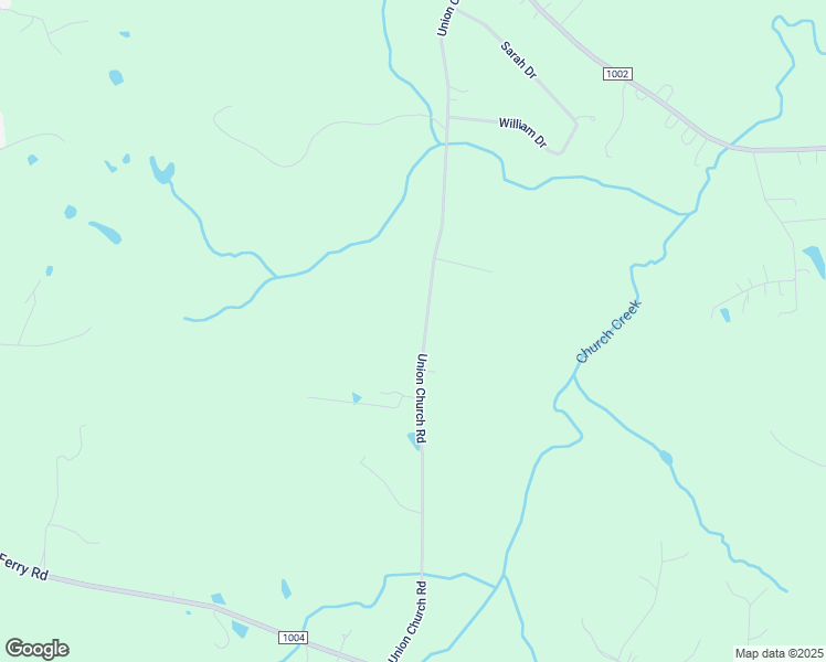 map of restaurants, bars, coffee shops, grocery stores, and more near 930 Union Church Road in Salisbury