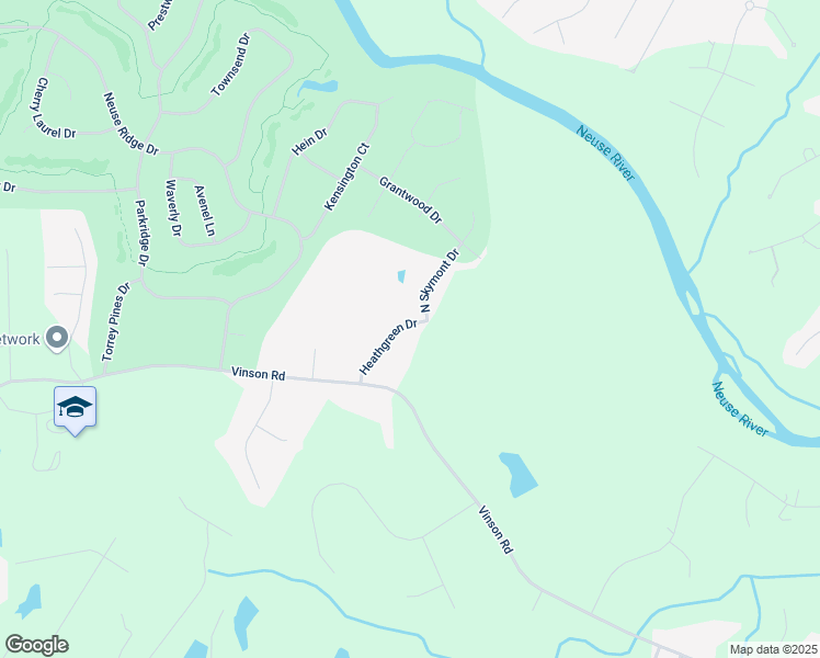map of restaurants, bars, coffee shops, grocery stores, and more near 17 North Skymont Drive in Clayton