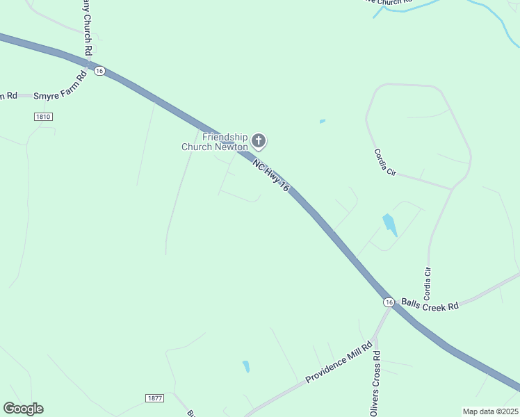 map of restaurants, bars, coffee shops, grocery stores, and more near 2875 Cherry Ridge Drive in Newton