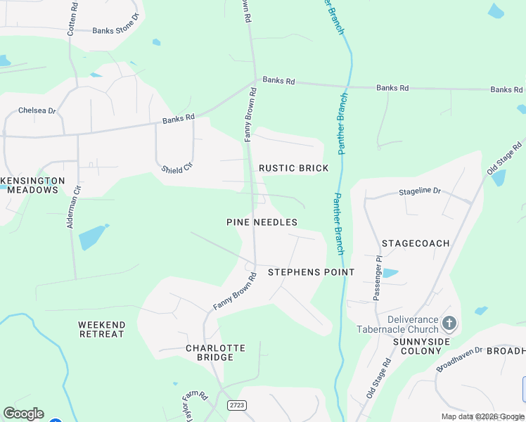 map of restaurants, bars, coffee shops, grocery stores, and more near 10325 Fanny Brown Road in Raleigh